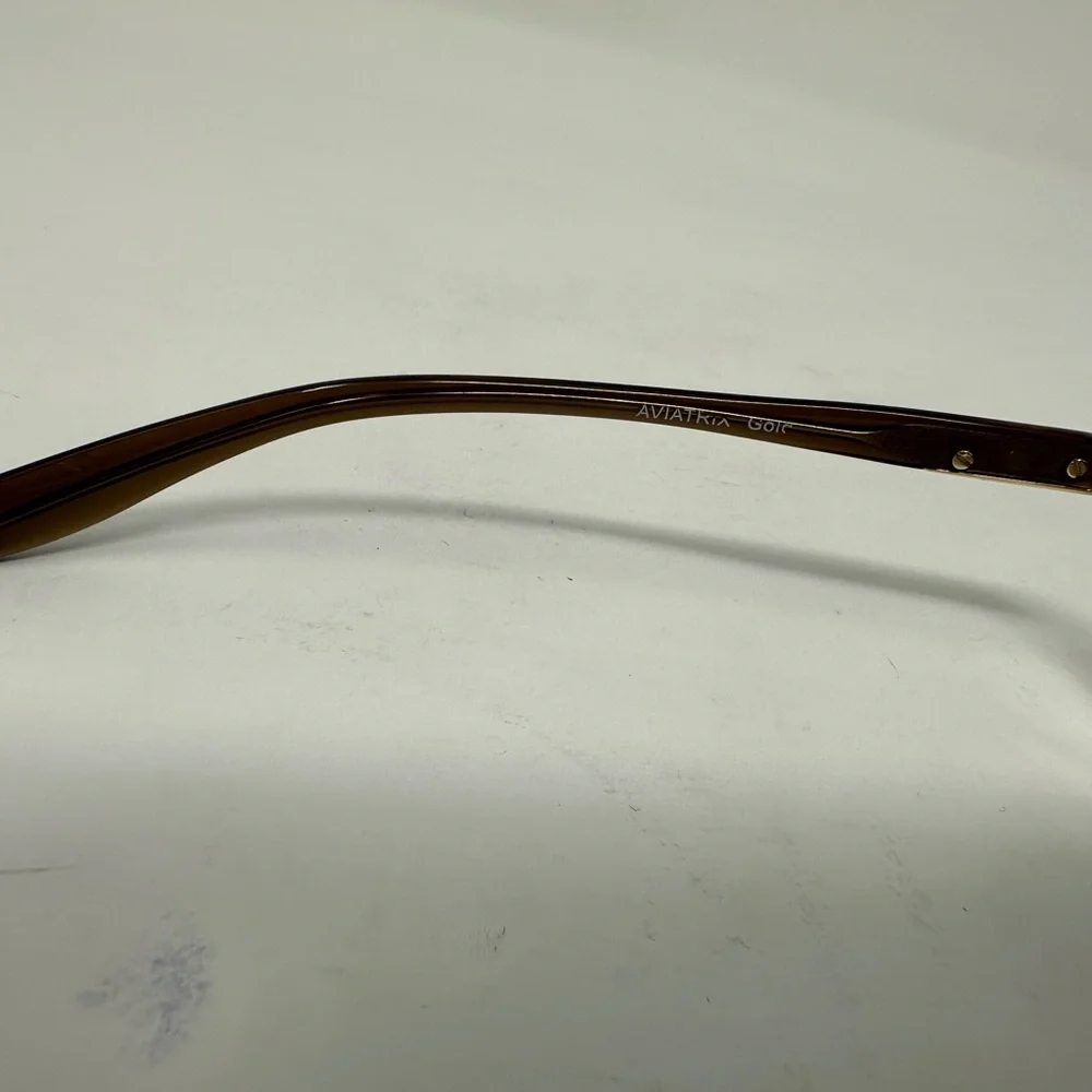 Smith Aviatrix Gold Tone Sunglasses Men’s Aviator Classic Summer Metal‎